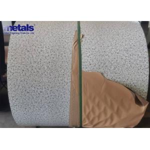 Stone Pattern PPGI Colour Coated Sheet Galvanized Steel Coil PVDF
