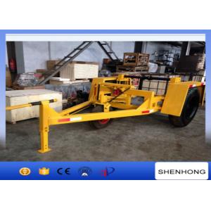 Cable Drum Trailer Underground Cable Installation Tools 2 Ton for Transport Cable