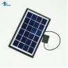 6V Photovoltaic Portable Solar Panel ZW-2.5W-6V Mini Glass Laminated Solar