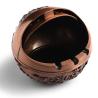 China Customized Plating H80mm vintage Metal Pocket Ashtray Luxury Gold Color wholesale