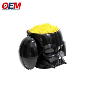 Custom Plastic Popcorn Container  Printed Movie Star Movie Popcorn Bucket with Lid Food