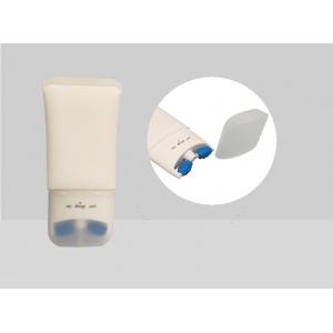 Cleansing Soft Custom Cosmetic Tubes D55mm Massage Roller Head Plastic Flat