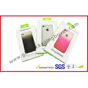 Unique Card Board Packaging With Customized Logo, Mobile Phone Case Paper Packaging Box