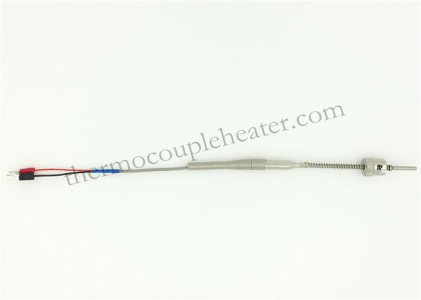 K Type Mineral Insulated Bayonet Thermocouple RTD Customized Diameter