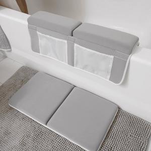 Compact Kneeling Bath Mat , 1.5" Memory Foam Kneeling Pad For Bath Time