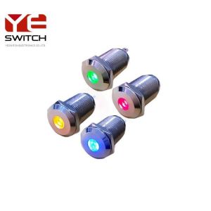 China Small Signal Indicator Metal Push Button Switch Metal Momentary Medical Testing Equipment wholesale