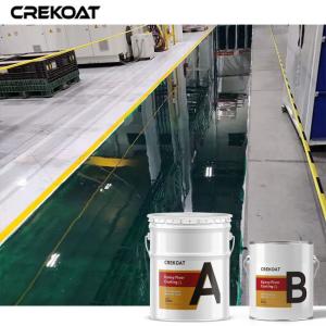 China Anti Static Glossy Concrete Floor Paint Epoxy Resin Flooring Wear Resistant supplier