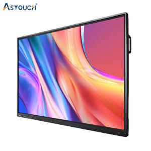 LCD 110 Inches Interactive Display Screen Connectivity WiFi / Bluetooth / USB