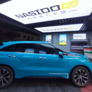 カスタマイズ可能なカラーラップフィルム クリスタルマイアミブルー PETビニールラップ リサイクル可能な抗UV