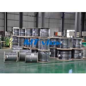 316L / 1.4404 Welded Coiled Seamless Stainless Steel Pipe For Multi - Core Tube