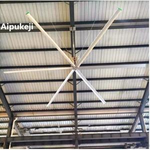 China High Volume Low Speed 10 FT Ceiling Fan, AC Motor Ceiling Fan For Factory supplier