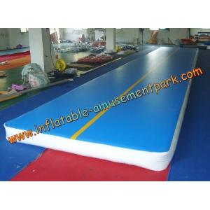 China Special Drop Stitch Fabric  Inflatable Air Tumble Track , Inflatable Gym Track supplier