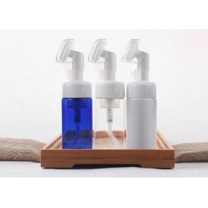 Empty 100ml Plastic Foam Soap Dispenser Bottles With Pump Custom Made Cosmetic Packaging