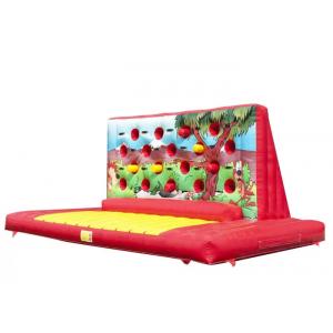 Outdoor Inflatable Sports Games Boxing Wall 4.1 X 6.4 X 2.8 M