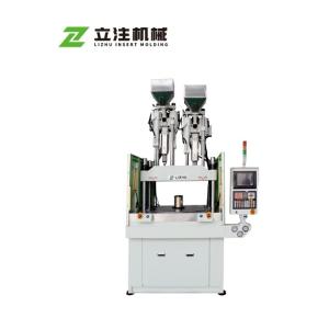 China Máquina del moldeo a presión de la mesa rotatoria del multicolor soplado de aire vertical del PVC de 60 toneladas wholesale