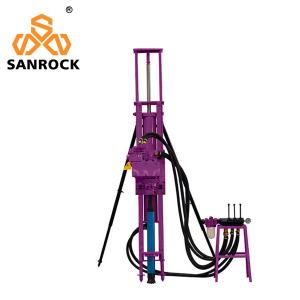 China Deep Rock Drilling Rig Borehole Drilling Equipment Portable Pneumatic DTH Drilling Rig supplier