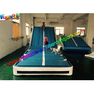 China Customized Gym Inflatable Air Track , Inflatable Gymnastics Air Floor With Air Ramp supplier