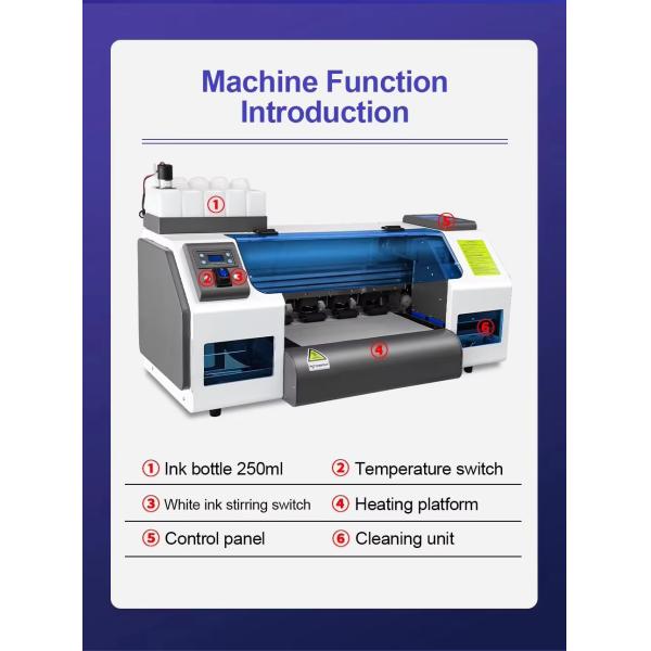China 6Pass 4m/h Imprimante DTF avec pulvérisateur et logiciel Maintop 6.1 supplier