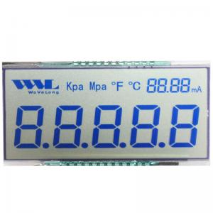 China Custom TN LCD Panel, Meter LCD With Voltage, Current, Temperature, Power Characters/Segments supplier