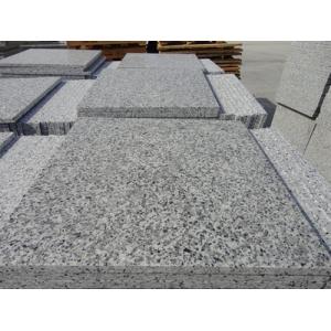 China Quality Certification Chinese Grey Sardo G640 polished G640 Grey Stone Stair /riser /Step Price supplier