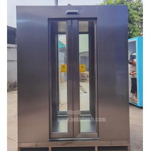 Wholesales automatically air shower door Stainless steel air shower room