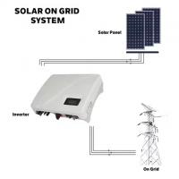 China 10kw Solar Panels And Solar Inverter On Grid Home Roof Solar Power System Solar Panel Kit on sale