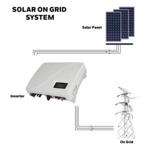 10kw Solar Panels And Solar Inverter On Grid Home Roof Solar Power System Solar Panel Kit