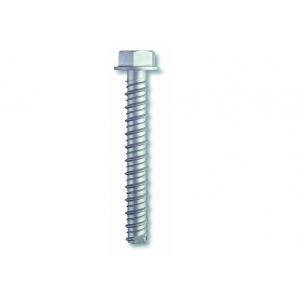 China Large Diameter Hex Washer Serrated Self Tapping Concrete Screw Anchors Zinc Plated 3/8  X 3  supplier