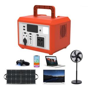 China 600W Portable Lithium Battery Power Station Generator For Outdoor Camping RV Fishing supplier