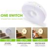 China USB Rechargeable LED Motion Sensor Night Light, Stick-On Closet Dusk to Dawn Lights wholesale
