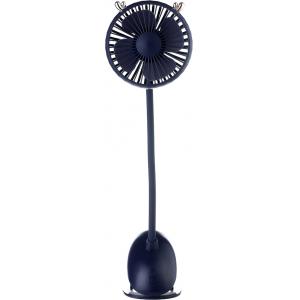 Clip On Small Personal Electric Fans 2000mAh Small Hand Held Fans Battery Operated