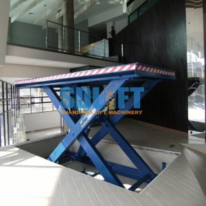 3500kg Hydraulic Scissor Car Lift , Auto Scissor Lift For Workshop Use