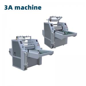 China CQT-520 Semi automatic Pouch Laminator Hydraulic Laminating Machine Cutting Machine supplier