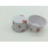 2 OZ Paper Baking Cups Pet Coated Strawberry Round Shape Non - Stick Customized