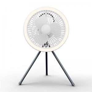 USB Rechargeable Portable Camping Fan With Led Light 1.30lb