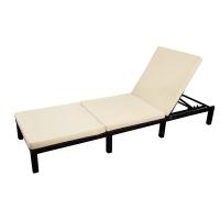 China H34cm B71cm Outdoor Patio Chaise Lounges , Adjustable Chaise Lounge Chair Anti Rust on sale