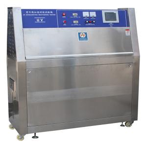 China UV Lamps Plastic Testing Machines / UV Accelerated Weathering Tester ISO 4892-3 supplier
