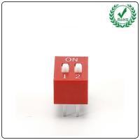 China 1-12 Position Single Pole Slide Dip Switch 24VDC Max Current on sale