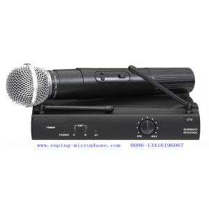 LS-7300 one channel UHF wireless microphone with single handheld / SHURE UT-4 style /micrófono mikrofon