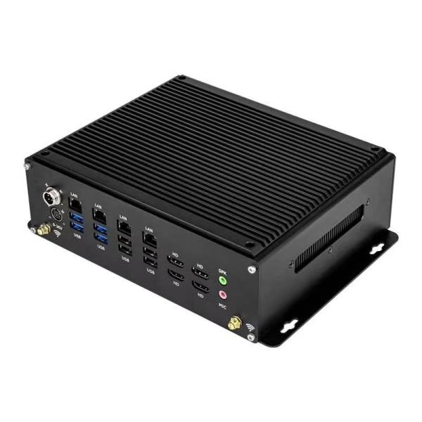 32GBメモリファンレスPC、産業オートメーション向け14 X GPIO、7入力