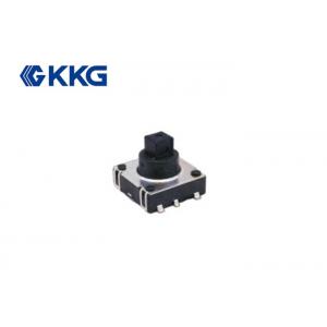 SMD Multi Directional Switch , 10mA DC12V 4 Way Tactile Switch