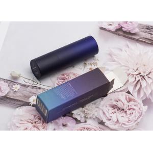China 3.5g Luxury Lipstick Tube Cylinder Empty Aluminum Container Package With Paper Box supplier