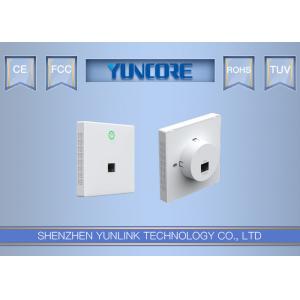 China AC750 Dual-Band Wall Plate Wireless Access Point with Euro Size For Office, Hotel, Home WiFi - Model PW650 supplier