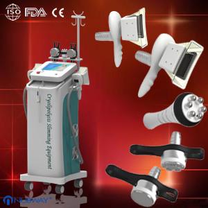 Cryolipolysis que adelgaza la máquina para apretar el abdomen y levantar las nalgas