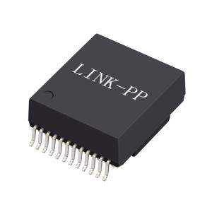 China Base de L22H037-0 2.5G - transformadores magnéticos dos ethernet de T Lan Filter Single Port SMD supplier
