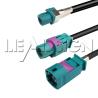 China HSD LVDS 2 In 1ケーブル Zコード拡張ケーブル 自動車アンテナラジオ wholesale
