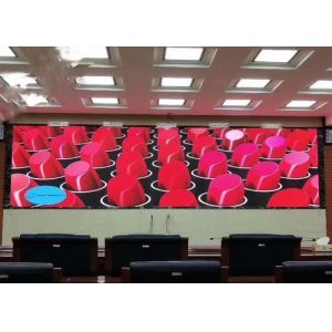 China A exposição de diodo emissor de luz pequena do passo do pixel P1.875 3840 hertz refresca para a sala de reunião superior supplier