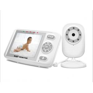 China 3.5 Inch 2.4G Wireless Baby Monitor 15FPS Video Transmission Rate supplier