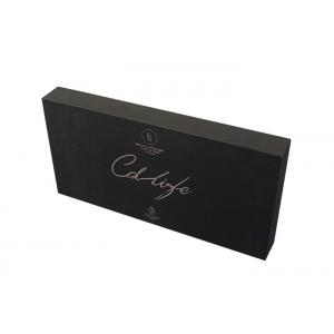 Customizable Kraft Paper Boxes With Lids Hot Foil Stamping FSC