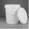 Stackable Five Gallon Plastic Pails 20Liter Capacity For Various Applications